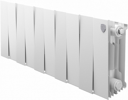 Радиатор биметаллический Royal Thermo Piano Forte 200 bianco traffico, 10 секций