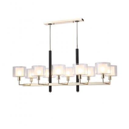 Подвесная люстра Crystal Lux Maestro SP-PL10 L1100 Gold