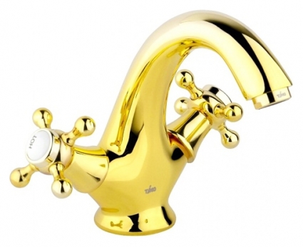 Смеситель Timo Nelson 1911F Gold для раковины