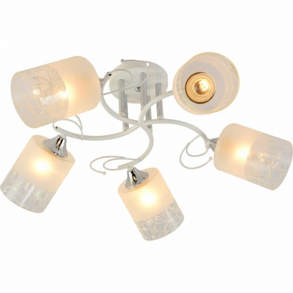 Потолочная люстра Reluce 11314-0.3-05 WH+CR