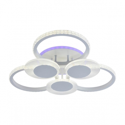 Потолочная светодиодная люстра Profit Light 5883/3+3A WHT