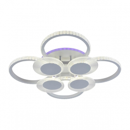 Потолочная светодиодная люстра Profit Light 5883/4+4A WHT