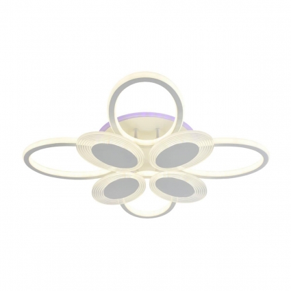 Потолочная светодиодная люстра Profit Light 5889/4+4A WHT