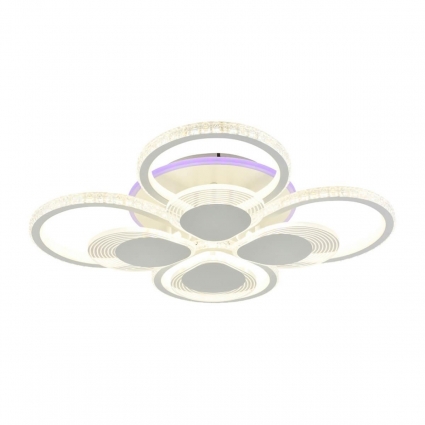 Потолочная светодиодная люстра Profit Light 5891/4+4B WHT