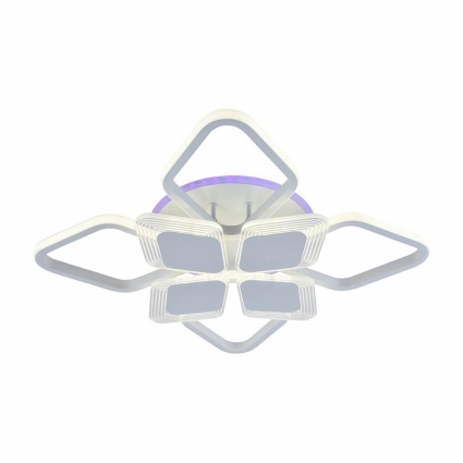 Потолочная светодиодная люстра Profit Light 5893/4+4A WHT