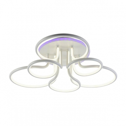 Потолочная светодиодная люстра Profit Light 6005/3+3A WHT