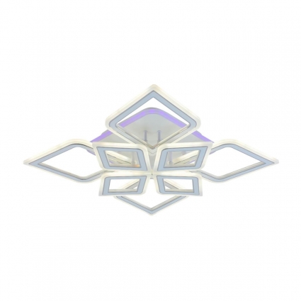 Потолочная светодиодная люстра Profit Light 8464/4+4A WHT
