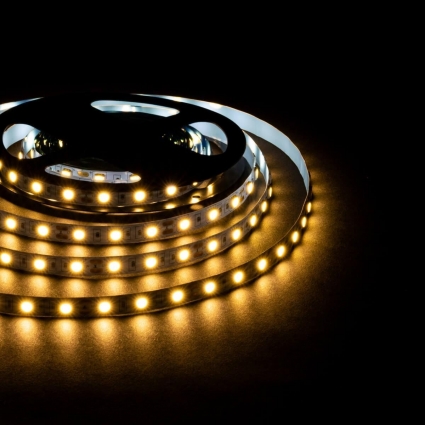 Светодиодная лента OGM 14,4W/m 60LED/m 5050SMD теплый белый 5M LSE-268