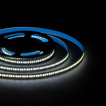 Светодиодная лента OGM 19,2W/m 240LED/m 2835SMD холодный белый 5M LSE-267
