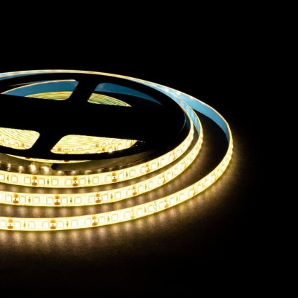 Светодиодная лента OGM 9,6W/m 120LED/m 2835SMD теплый белый 5M LSE-259