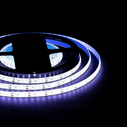 Светодиодная лента OGM 9,6W/m 120LED/m 2835SMD холодный белый 5M LSE-261