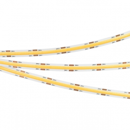 Светодиодная влагозащищенная лента Arlight 11,5W/m 54LED/m COB холодный белый 5M COB-NANO-X544-8mm 24V White6000 031906(1)