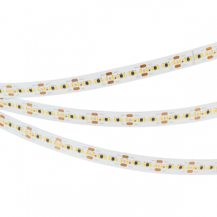 Светодиодная лента Arlight 21,6W/m 300LED/m 2216SMD теплый белый 5M MicroLed-M300-10mm 24V Warm2700 023591(2)