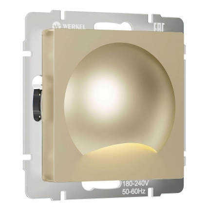 Встраиваемая LED подсветка Werkel Monn шампань W1154411 4690389179242