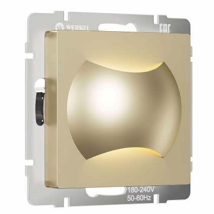 Встраиваемая LED подсветка Werkel Monn шампань W1154511 4690389179259
