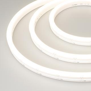 Гибкий неон Arlight 9,6W/m 140LED/m 2835SMD дневной белый 5M Monnlight-Side-A140-12x17mm 24V Day4000 038797
