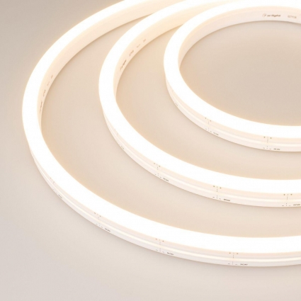 Гибкий неон Arlight 9,6W/m 140LED/m 2835SMD теплый белый 5M ARL-Monnlight-1712-SIDE 24V Warm 027938(1)