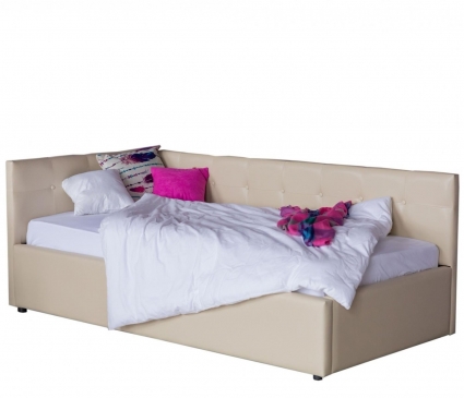 Кровать LASKA Family Bonna 90х200 бежевого цвета