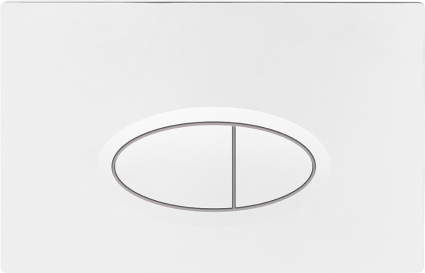 Кнопка смыва BelBagno BB052BL белая