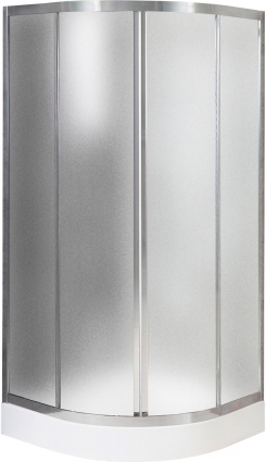 Душевой уголок BelBagno Due R-2-90-P-Cr