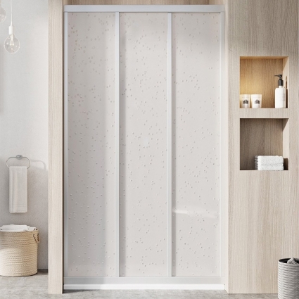 Душевая дверь в нишу Ravak Supernova ASDP3-90 Pearl, 200, профиль белый
