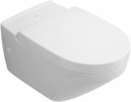 Унитаз подвесной Villeroy & Boch Lifetime Plus alpin
