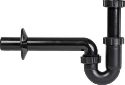 Сифон для раковины Styron STY-638-32-B черный