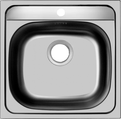 Мойка кухонная Domaci Равенна Ssik DCL 480*480 (6) TG