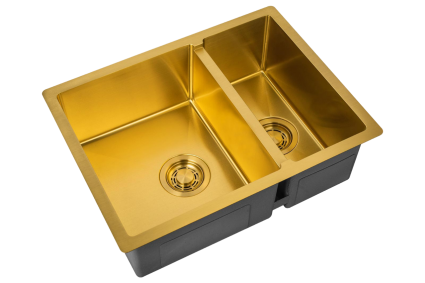 Мойка кухонная Zorg Light ZL R 580-2-440 BRONZE бронза