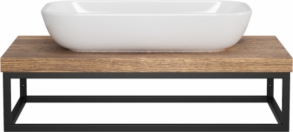 Столешница с раковиной Brevita Rosewood 80