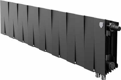 Радиатор биметаллический Royal Thermo Piano Forte 200 VDR noir sable, 16 секций