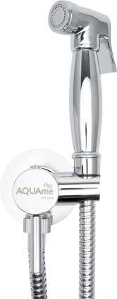 Гигиенический душ AQUAme AQM 6010CR со смесителем, С ВНУТРЕННЕЙ ЧАСТЬЮ, хром