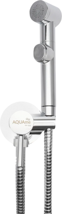 Гигиенический душ AQUAme AQM 6001CR со смесителем, С ВНУТРЕННЕЙ ЧАСТЬЮ