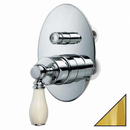 Смеситель Bossini Retro Z002202 ORO для ванны с душем