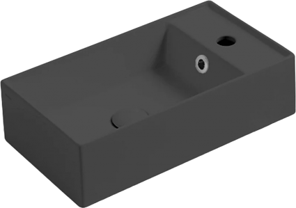 Рукомойник Simas Agile AG50 antracite  matt*1 антрацит матовый