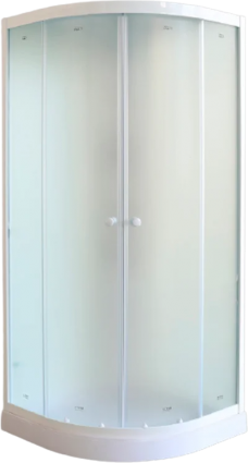 Душевая кабина Parly Bianco Эконом EB831 80x210, с поддоном, монтаж без силикона