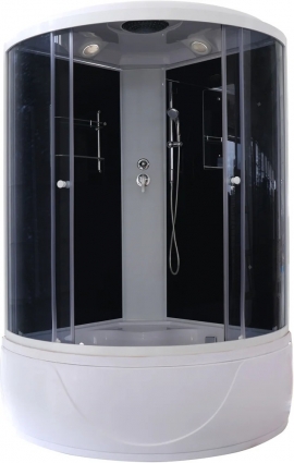 Душевая кабина Parly Classic CE118 118х118, с высоким поддоном, с сиденьем