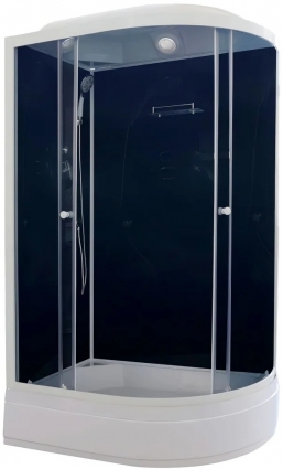 Душевая кабина Parly Classic CM121L 80х120, с поддоном, монтаж без силикона, L