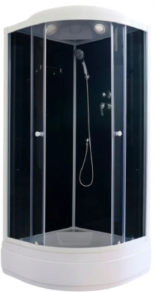 Душевая кабина Parly Classic CM86 85х85, с поддоном, монтаж без силикона
