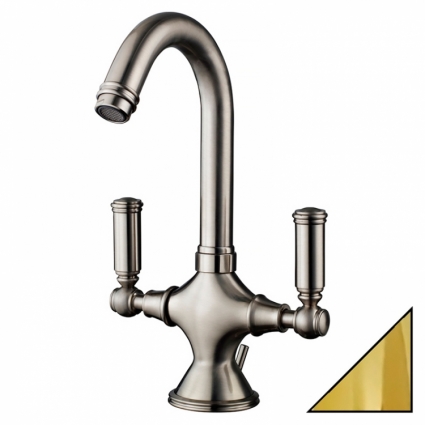 Смеситель Bossini Liberty Z001301 ORO для раковины