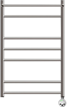 Полотенцесушитель электрический Point Аврора PN10158PE 50x80, с полкой