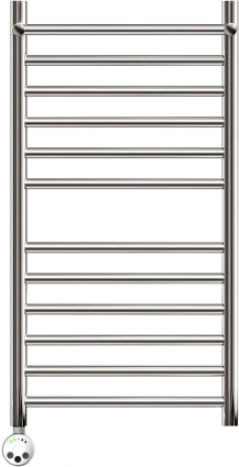 Полотенцесушитель электрический Point Аврора PN10148SPE 40x80, с полкой