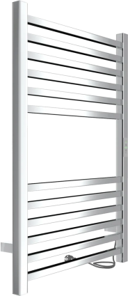 Полотенцесушитель электрический Indigo Attic LСLATCE80-50Rt серебристый