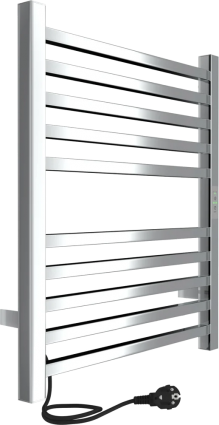 Полотенцесушитель электрический Indigo Attic LСLATCE60-50Rt серебристый