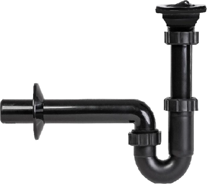 Сифон для раковины Styron STY-638-32-1-B черный