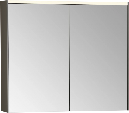 Зеркало-шкаф VitrA Core 80 с подсветкой, антрацит