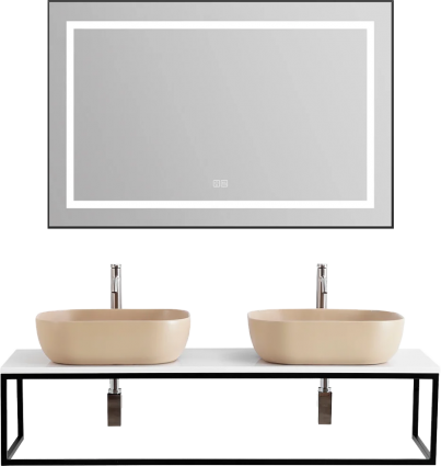 Мебель для ванной BelBagno Etna Kraft 140 столешница EK-140-2-BL