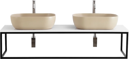 Столешница с раковиной BelBagno Etna Kraft 140 столешница EK-140-2-BL
