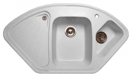 Мойка кухонная GranFest Corner GF-C1040E серый
