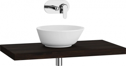 Столешница с раковиной VitrA Stand 90 темный вяз